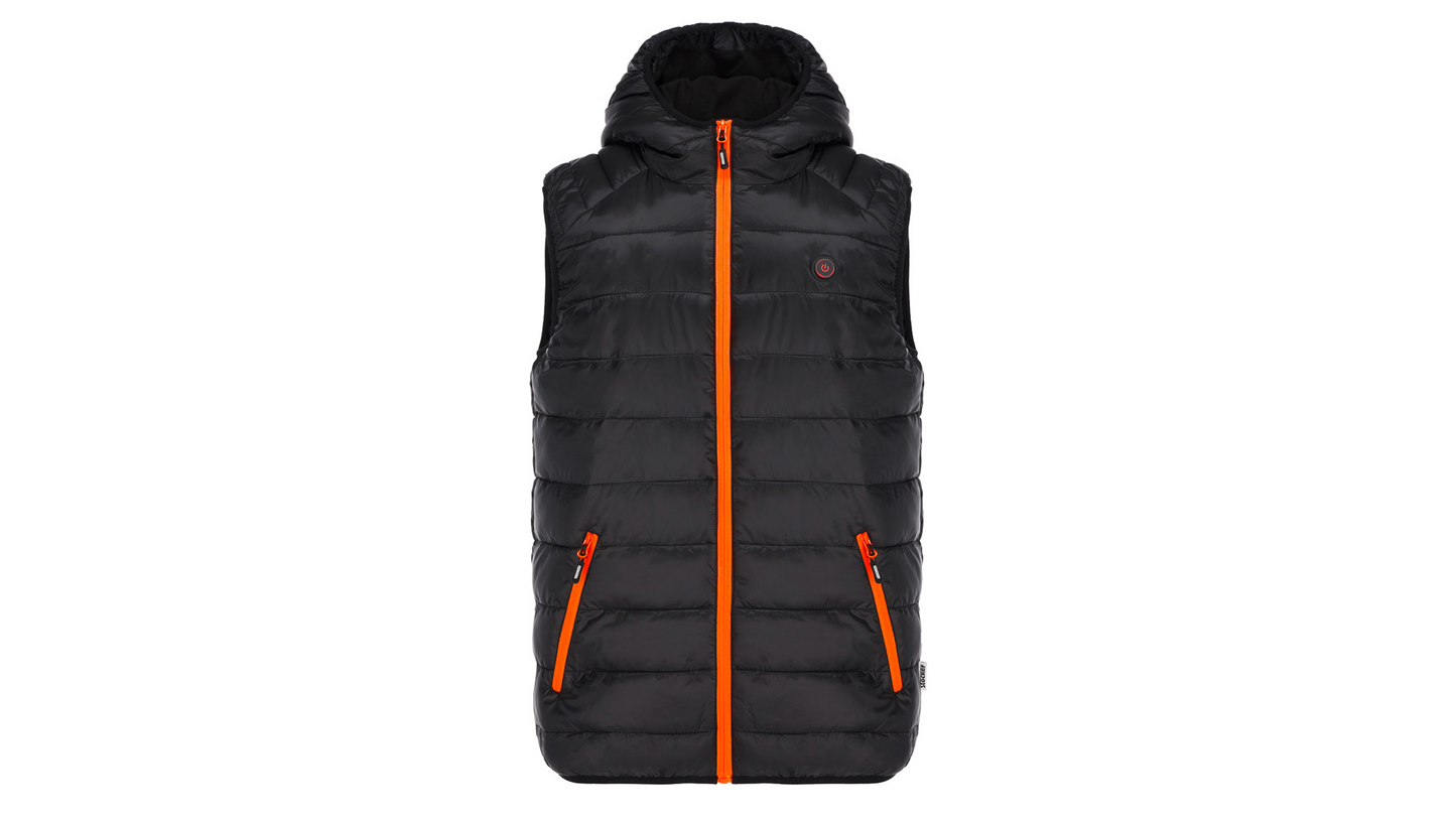Nuclor gilet piumino imbottito riscaldabile S