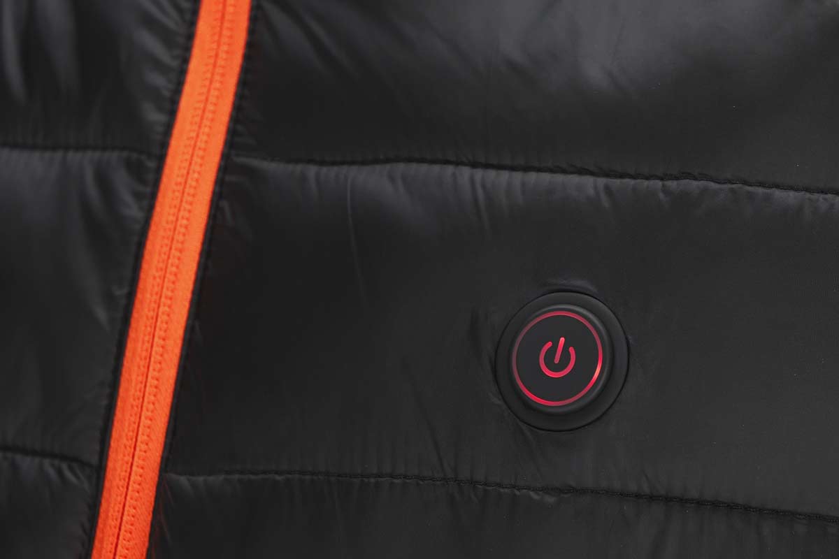 Nuclor gilet piumino imbottito riscaldabile S