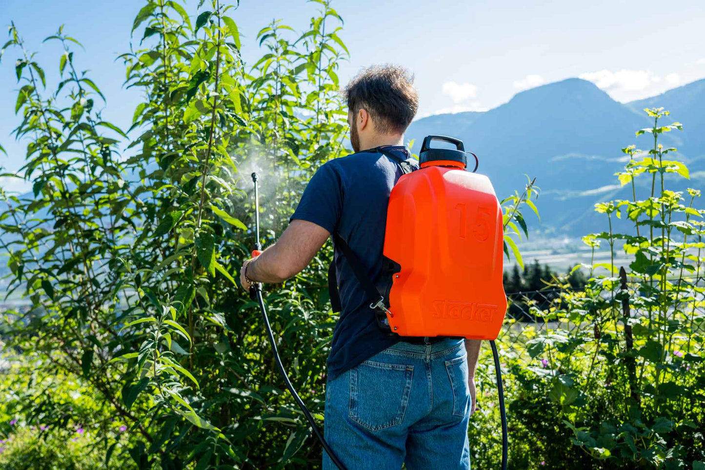 Pompa a zaino elettrica 15 L Li-Ion