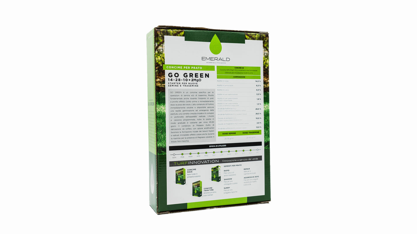 GO GREEN 14-28-10 + 2 MgO