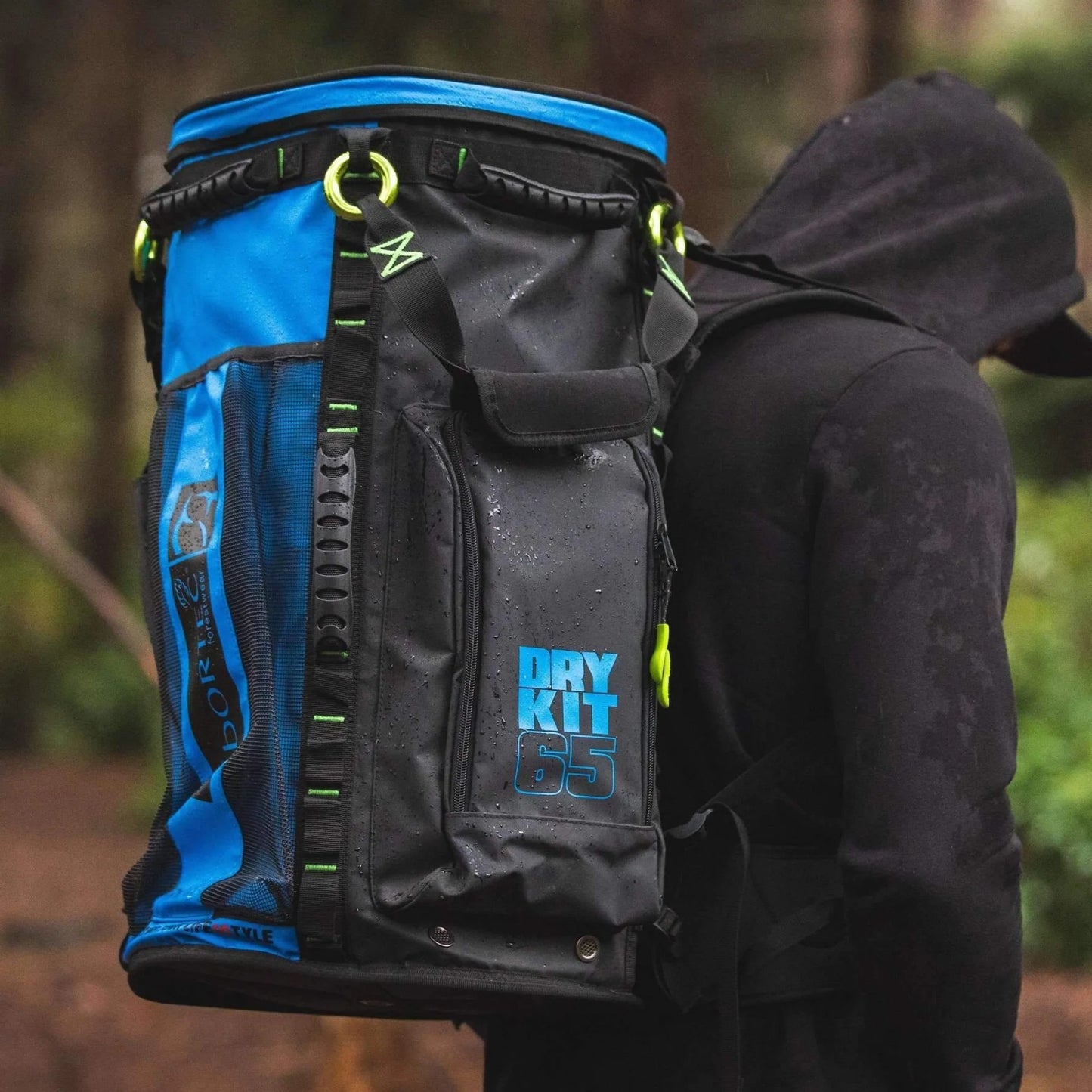 Borsa porta corde impermeabile Cobra DryKit 65 - 65 Litri - Blu