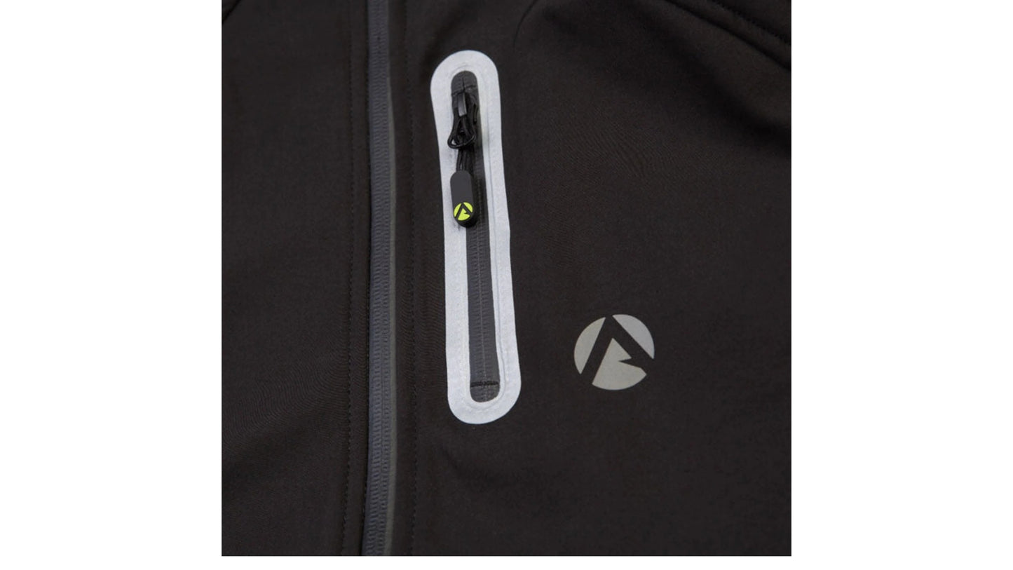 Giacca softshell impermeabile Caiman - Nero