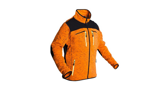 Giacca in Pile PROTOS INUIT Arancio