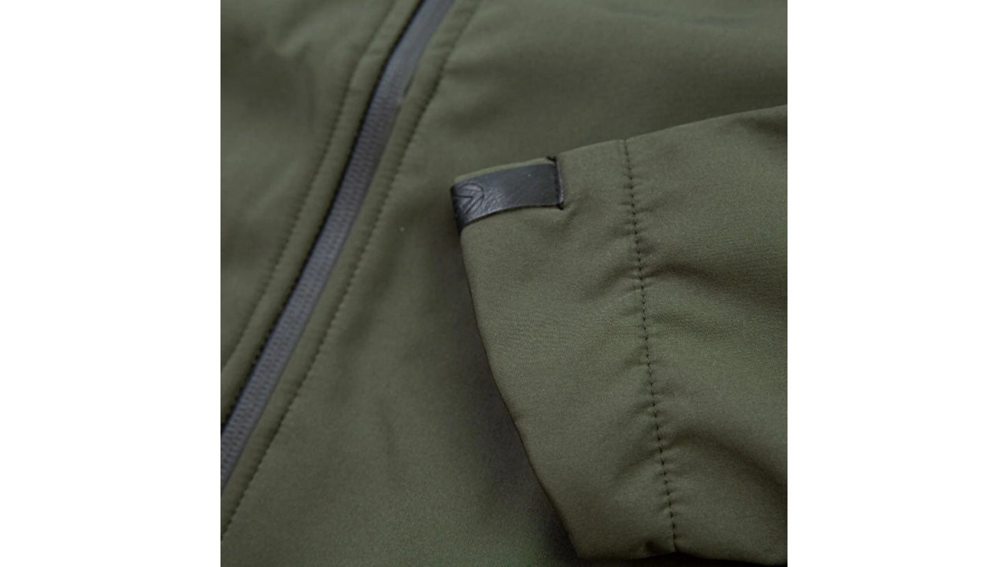Giacca softshell impermeabile Caiman - Oliva