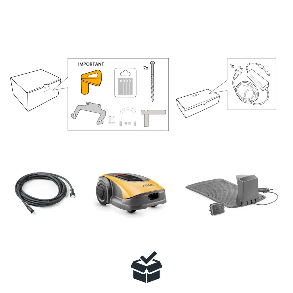 Robot tagliaerba autonomo A 750