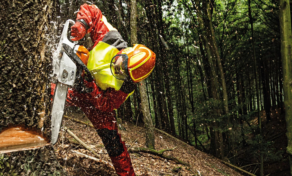 Casco PFANNER Protos Integral Forest senza sottogola Giallo e Verde