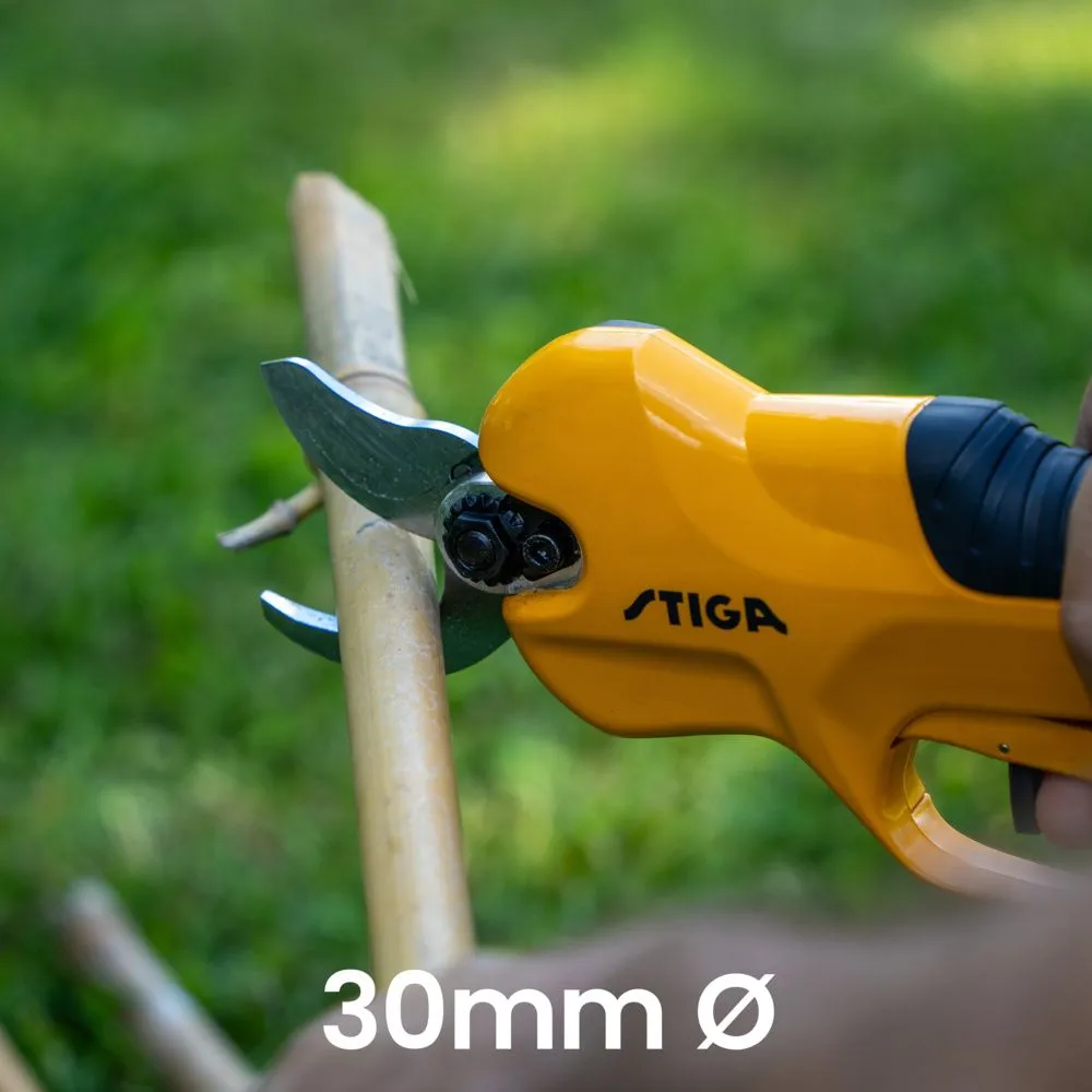 Cesoia e sega da potatura a batteria STIGA SP 100e Kit