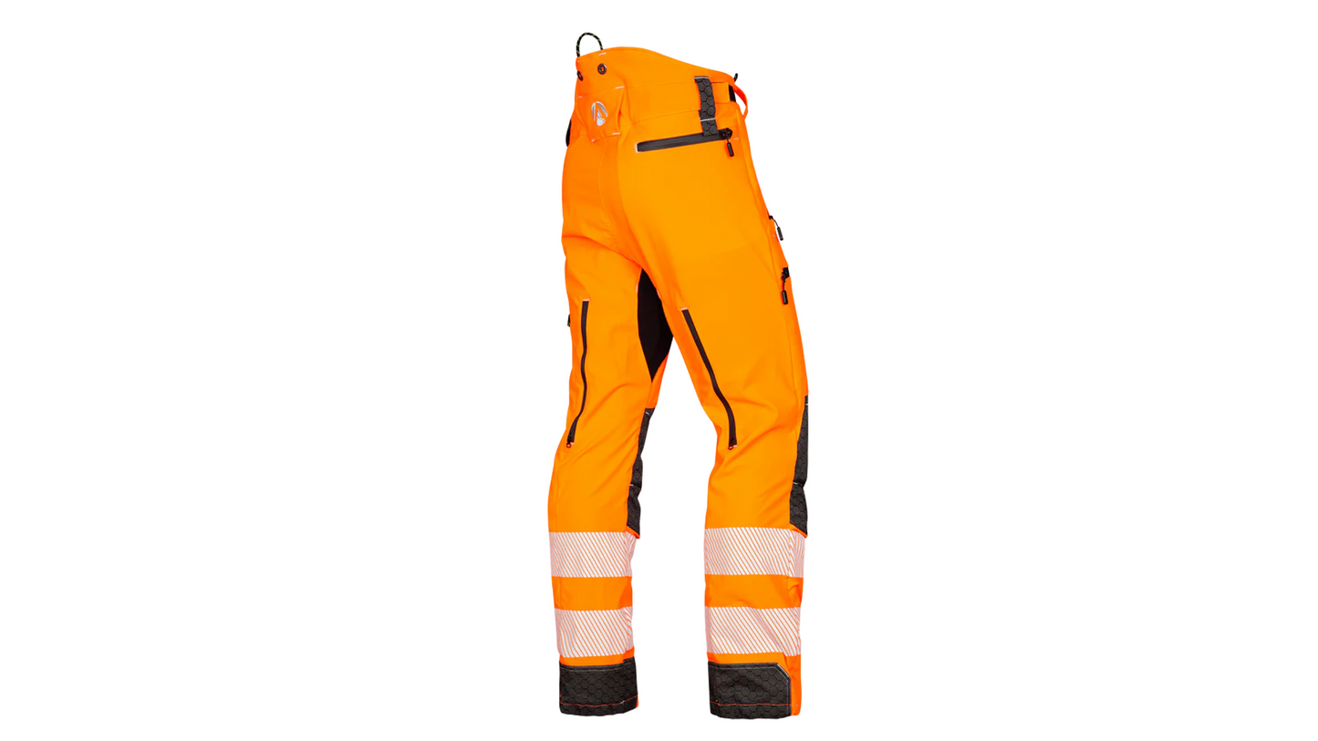 Pantalone antitaglio Breatheflex Pro Classe 1 (20 ms) - Arancione alta visibilità