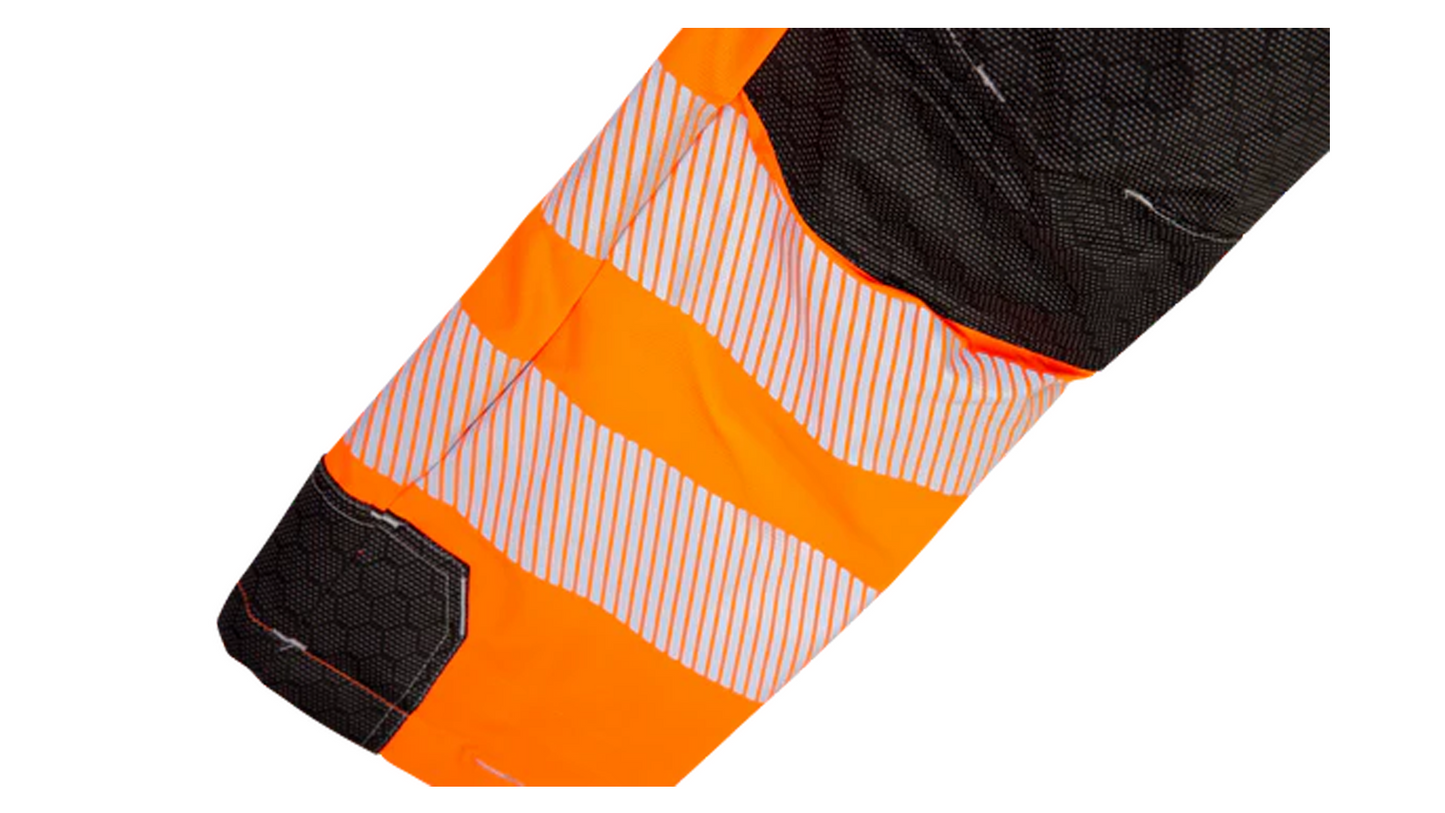Pantalone antitaglio Breatheflex Pro Classe 1 (20 ms) - Arancione alta visibilità