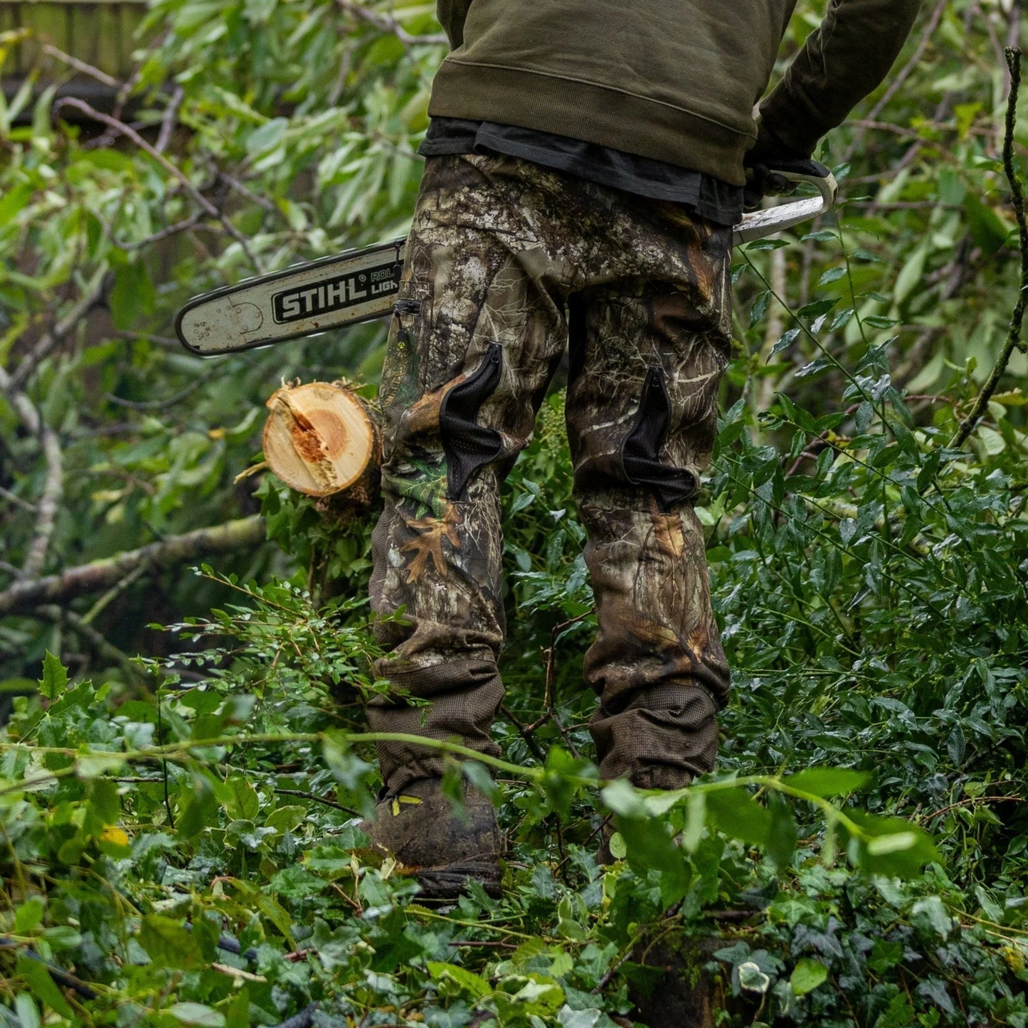 Pantalone antitaglio Breatheflex Pro Realtree Classe 1 (20 ms) - Marrone