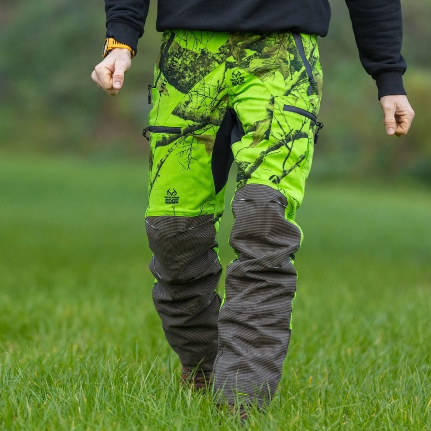 Pantalone antitaglio Breatheflex Pro Realtree Classe 1 (20 ms) - Lime