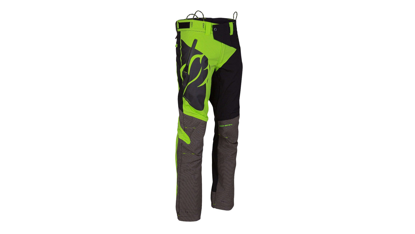 Pantalone tecnico Arborflex Skins Pro - Nero-Lime