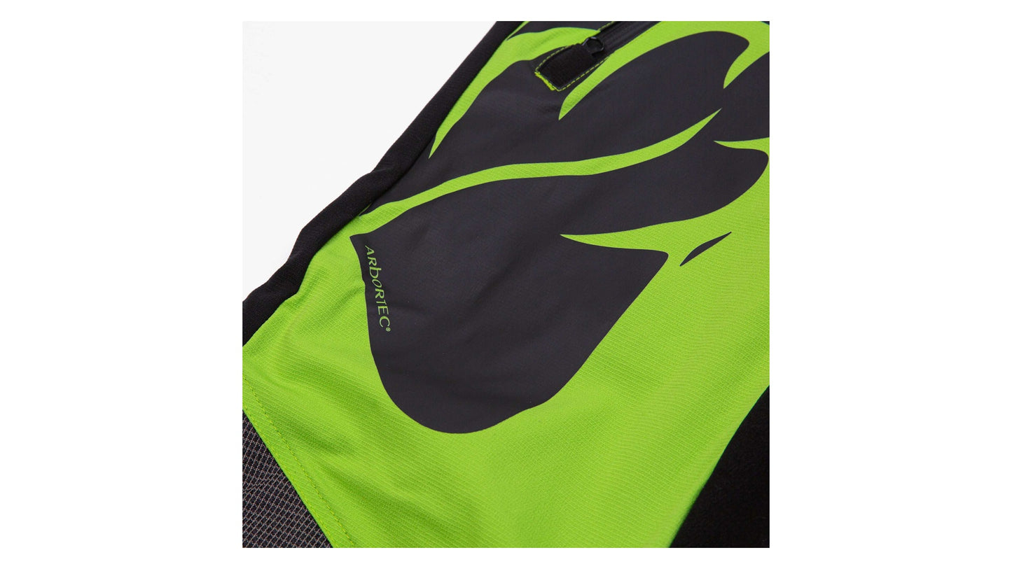 Pantalone tecnico Arborflex Skins Pro - Nero-Lime
