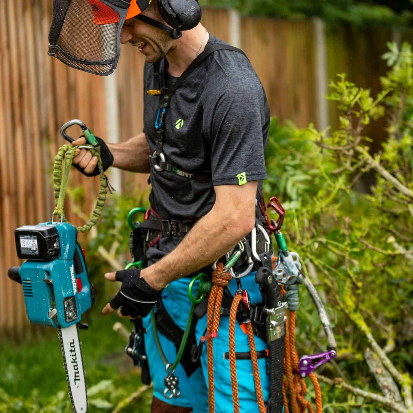 T-shirt tecnica Performance T manica corta nero Arbortec