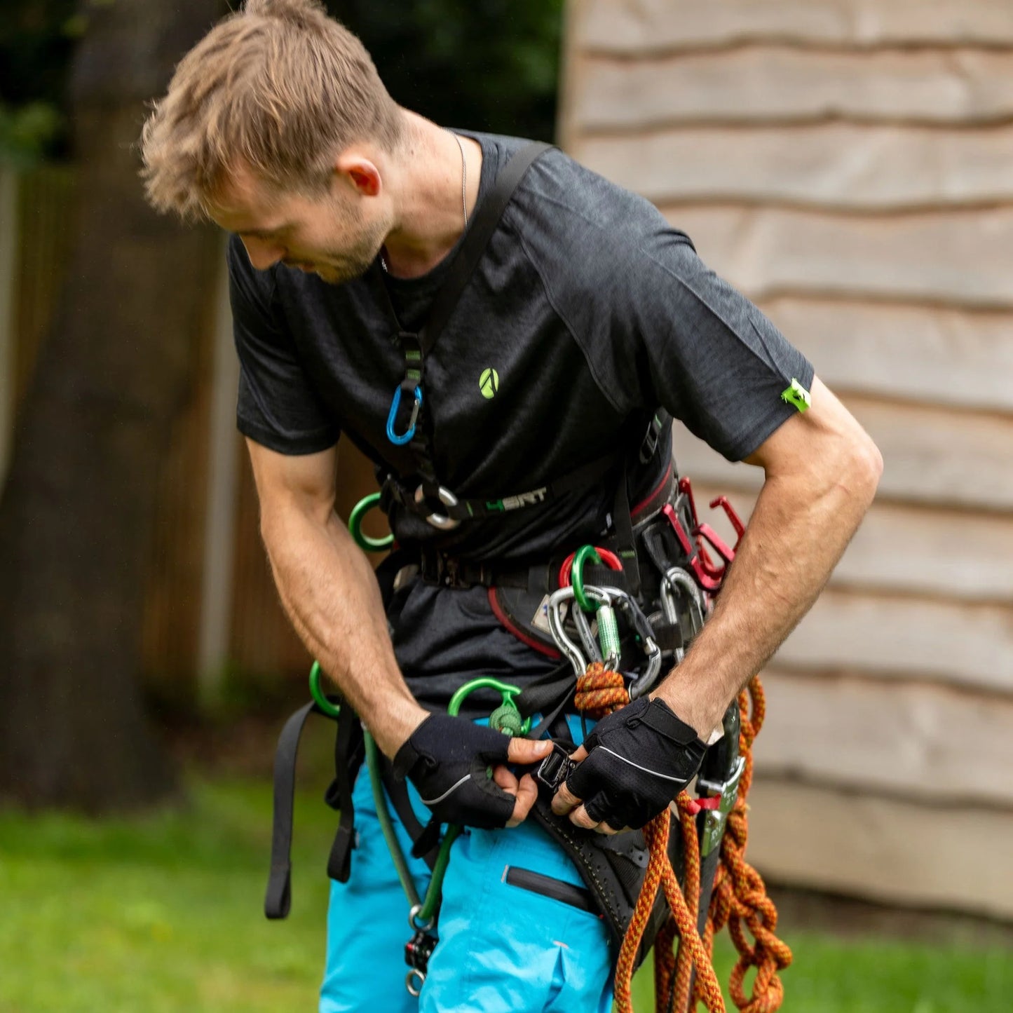 T-shirt tecnica Performance T manica corta nero Arbortec