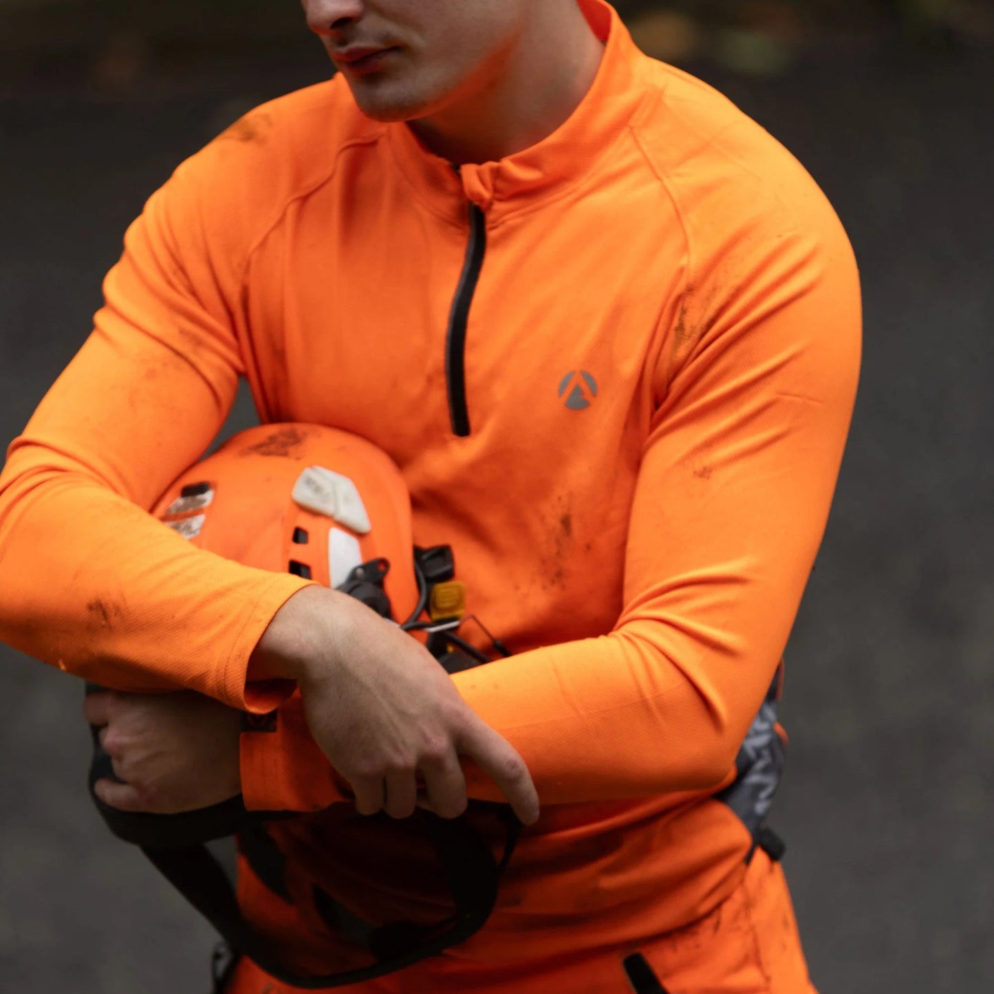 T-shirt tecnica Performance T manica lunga Arancione Arbortec