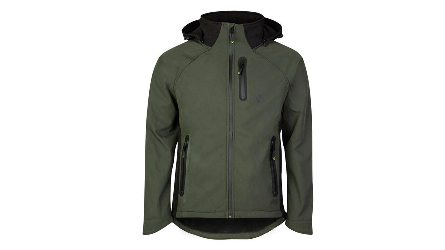 Giacca softshell impermeabile Caiman - Oliva