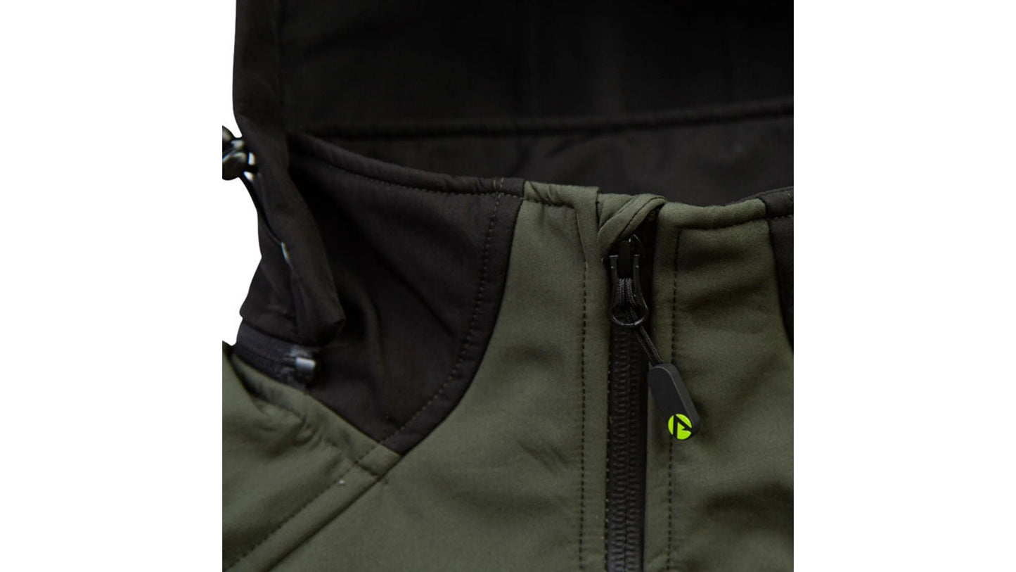 Giacca softshell impermeabile Caiman - Oliva