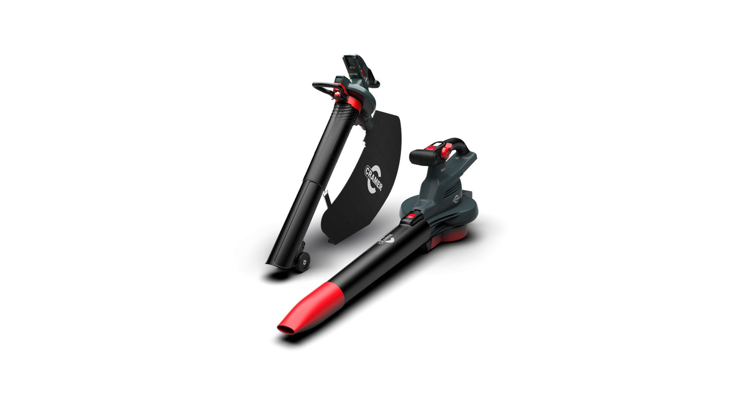 Soffiatore e aspiratore Cramer 800W 48V