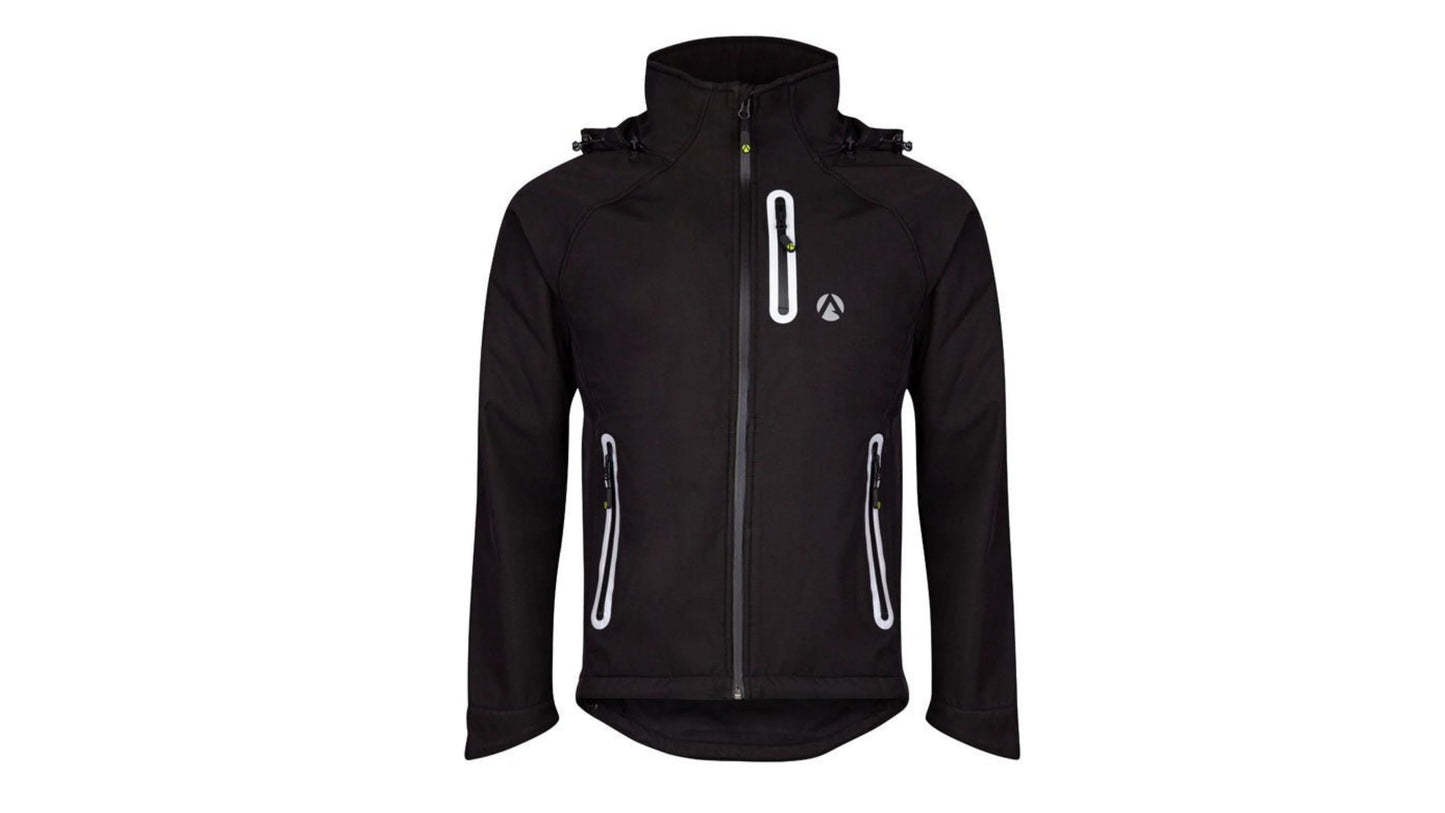 Giacca softshell impermeabile Caiman - Nero