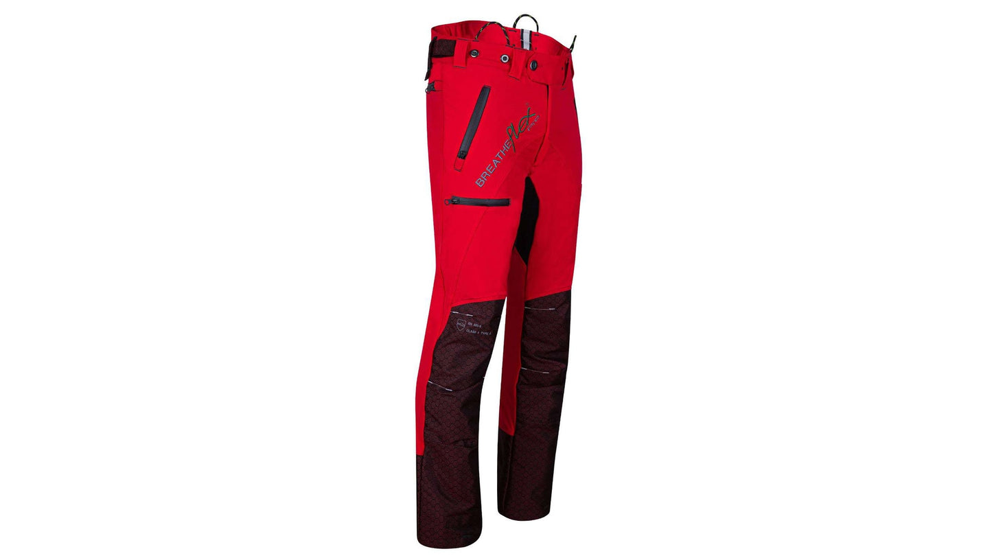Pantalone antitaglio Breatheflex Pro Freestyle Classe 1 (20 ms) - Rosso