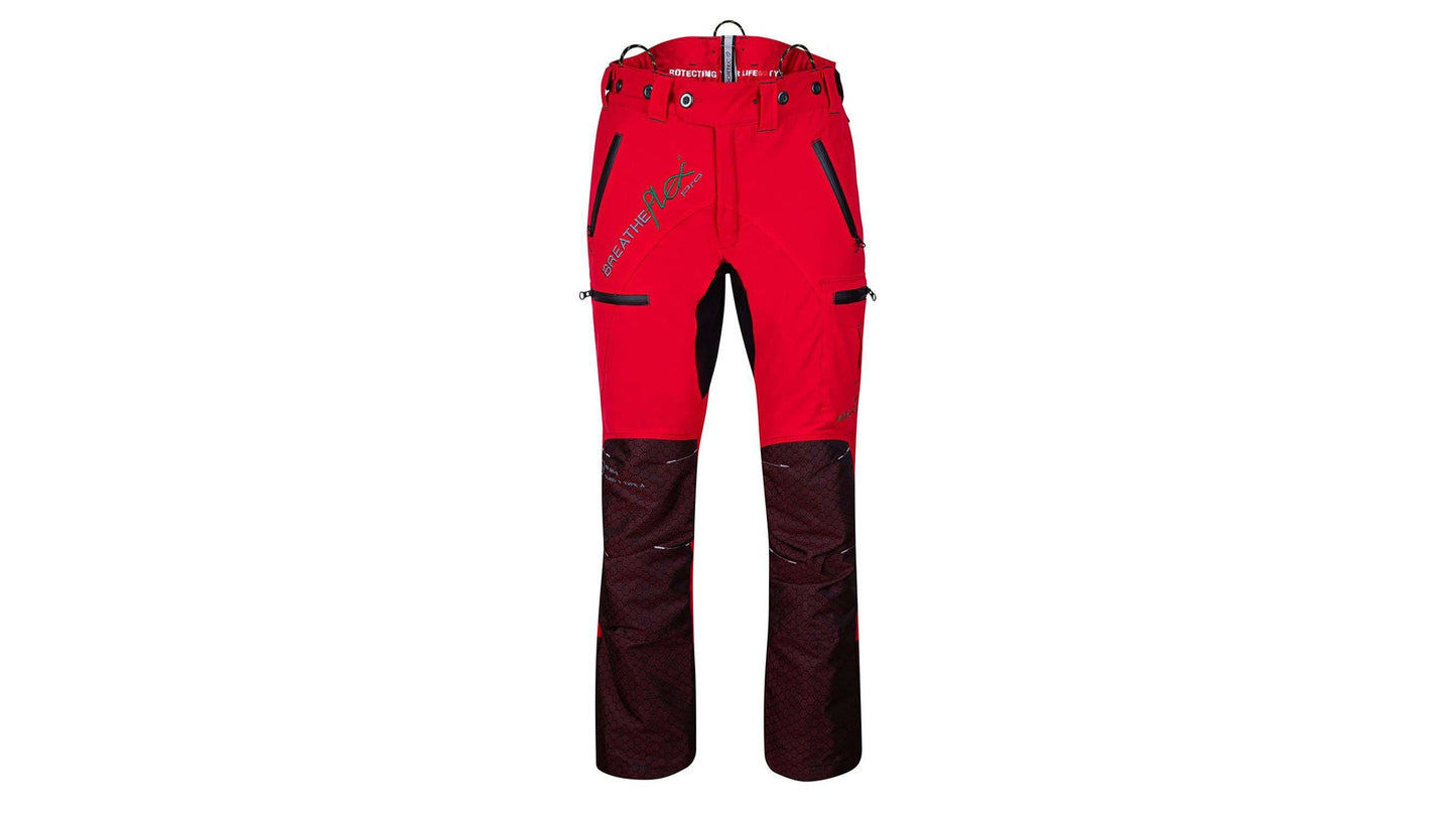 Pantalone antitaglio Breatheflex Pro Freestyle Classe 1 (20 ms) - Rosso