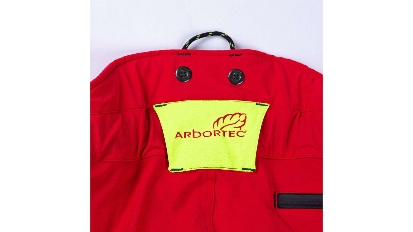 Pantalone antitaglio Breatheflex Pro Freestyle Classe 1 (20 ms) - Rosso