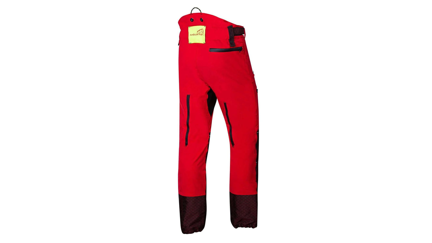 Pantalone antitaglio Breatheflex Pro Freestyle Classe 1 (20 ms) - Rosso