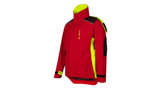 Giacca impermeabile full-zip Breathedry HD - Rosso-Giallo