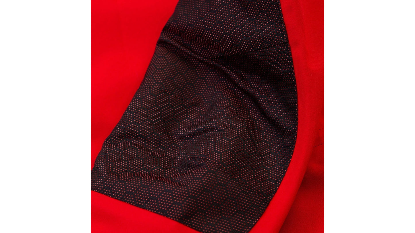 Giacca impermeabile full-zip Breathedry HD - Rosso-Giallo