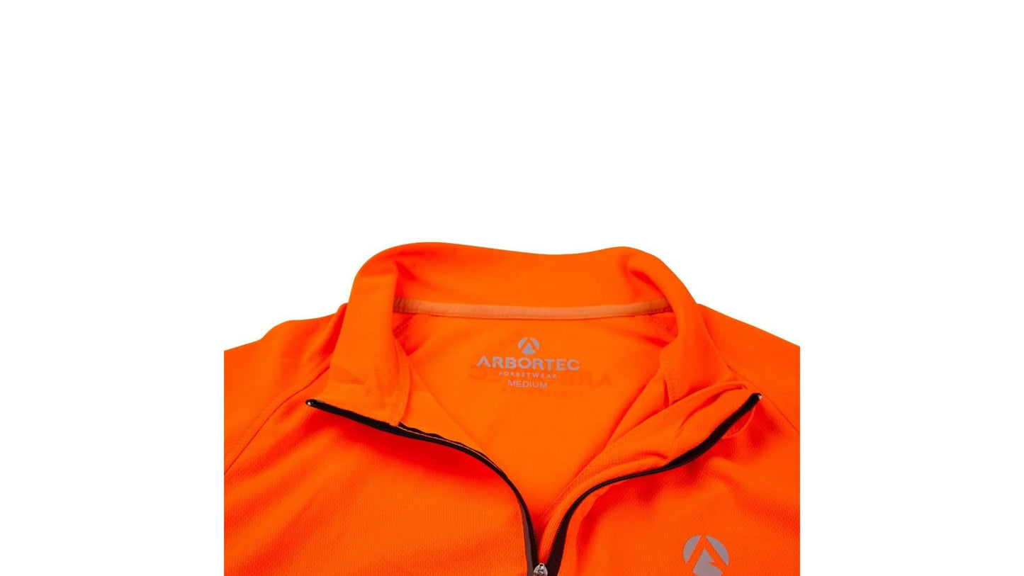 T-shirt tecnica Performance T manica lunga Arancione Arbortec