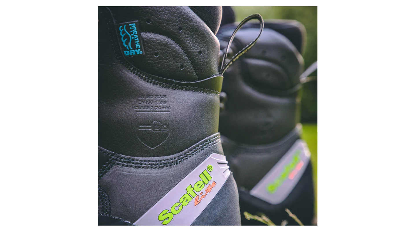 Scarpone antitaglio Scafell Lite Classe 2 (24 ms) - Nero