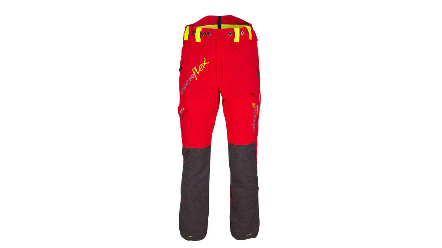 Pantalone antitaglio Breatheflex Classe 1 (20 ms) - Rosso