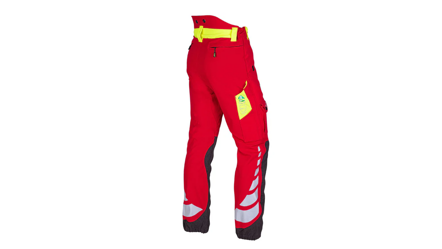 Pantalone antitaglio Breatheflex Classe 1 (20 ms) - Rosso