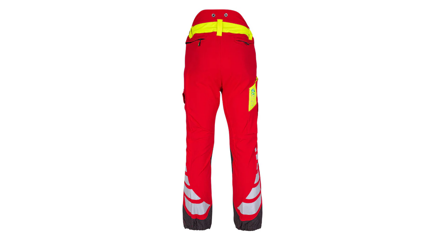 Pantalone antitaglio Breatheflex Classe 1 (20 ms) - Rosso