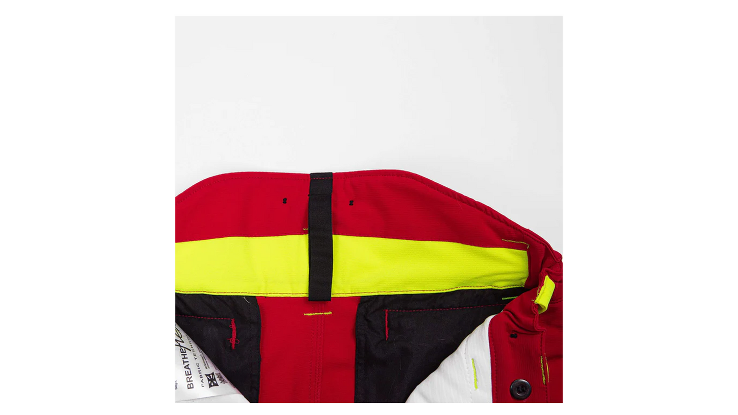 Pantalone antitaglio Breatheflex Classe 1 (20 ms) - Rosso