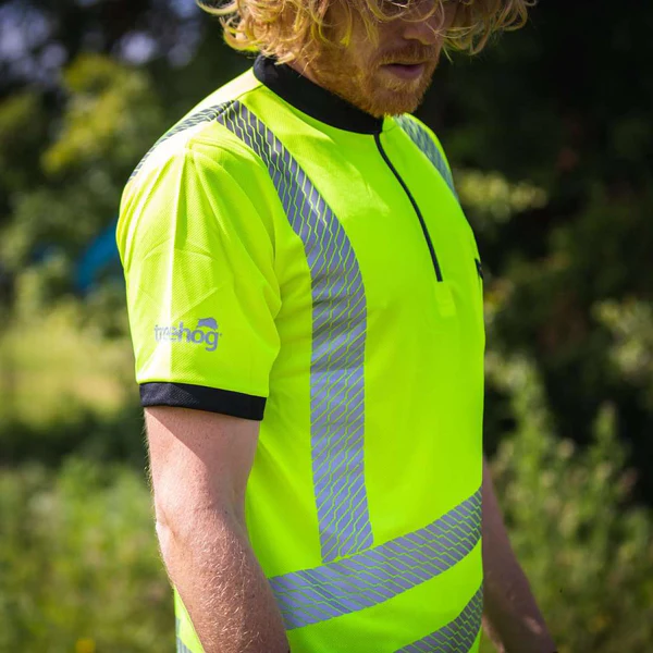 T-Shirt alta visibilità - Giallo Hi-Vis