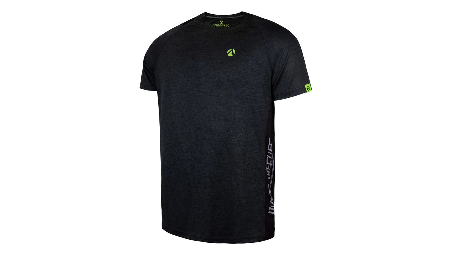 T-shirt tecnica Performance T manica corta nero Arbortec