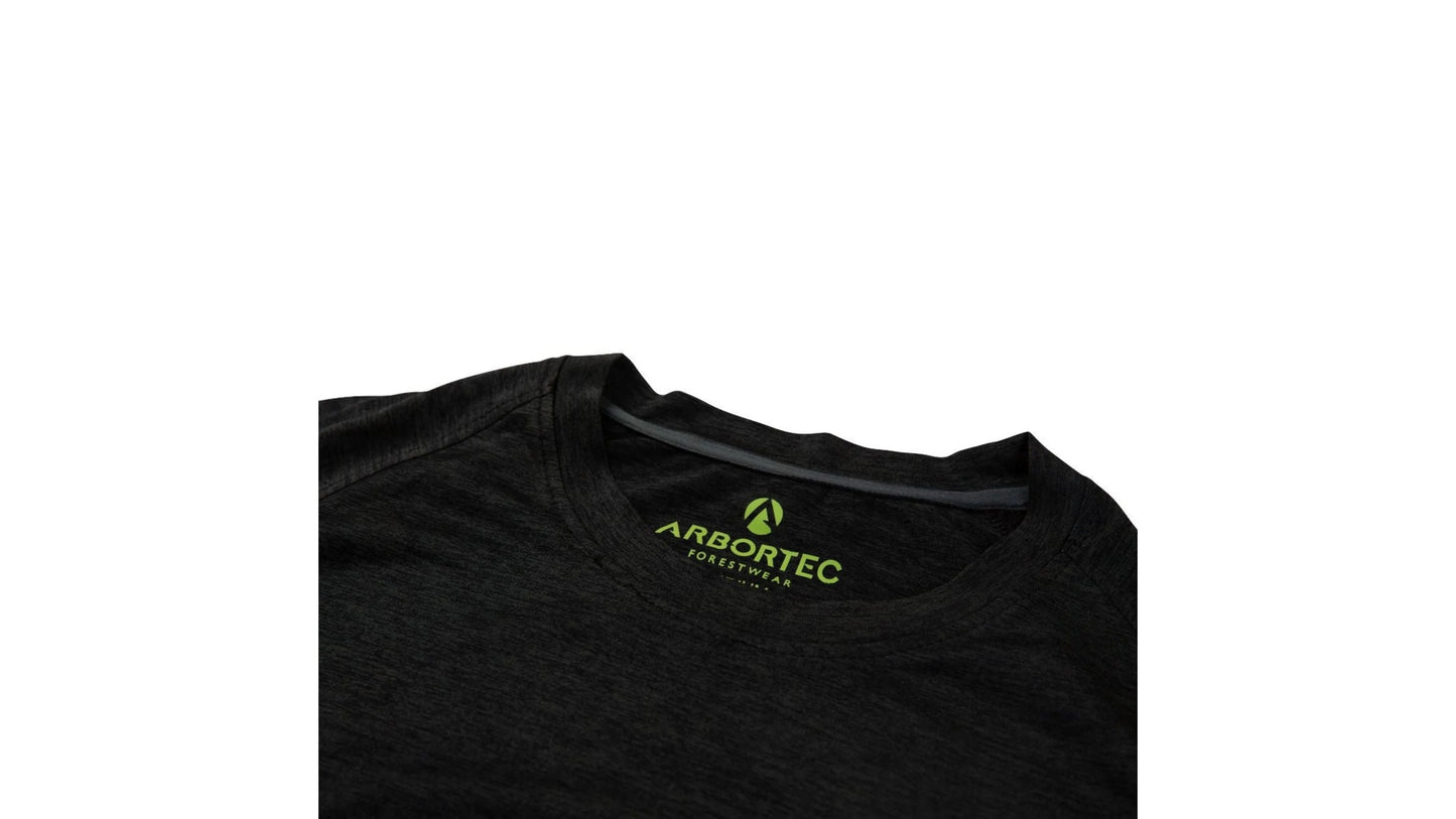 T-shirt tecnica Performance T manica corta nero Arbortec