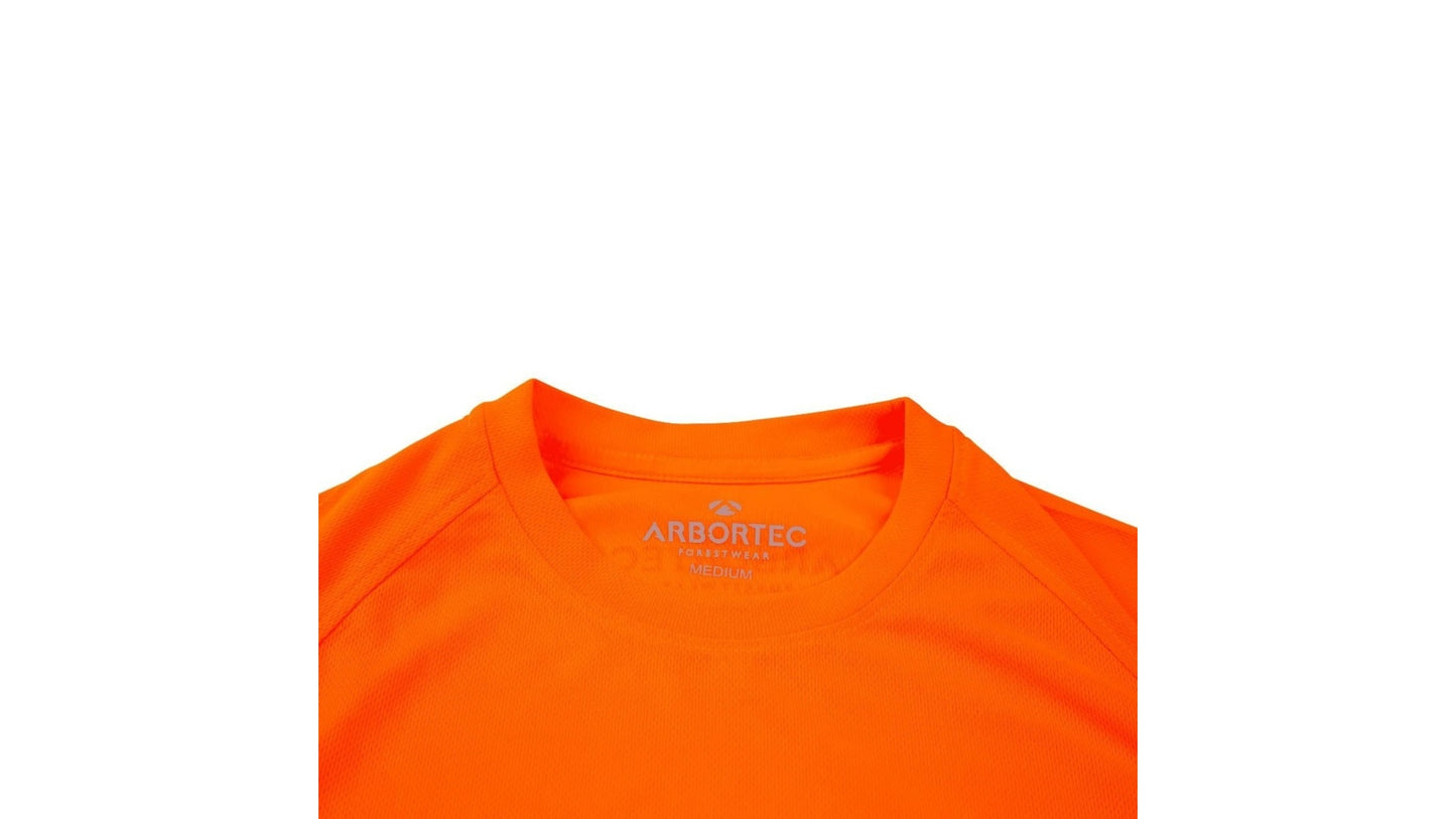 T-shirt tecnica Performance T manica corta arancione Arbortec