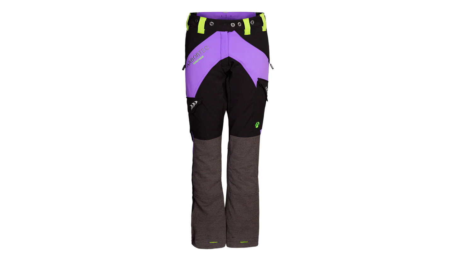 Pantalone antitaglio Breatheflex DONNA Classe 1 (20 ms) - Viola