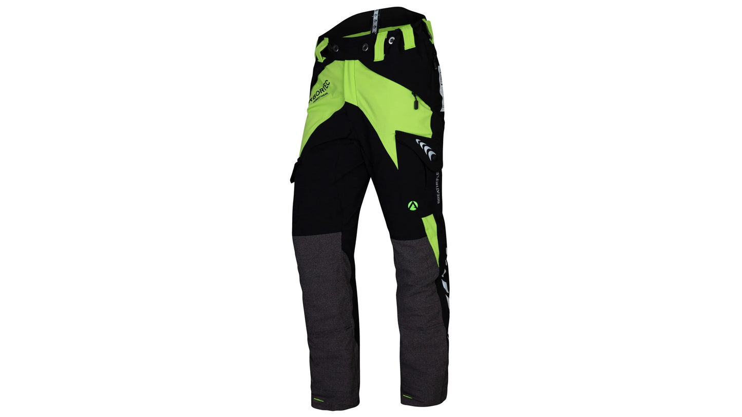 Pantalone antitaglio Breatheflex Classe 2 - Lime/Nero