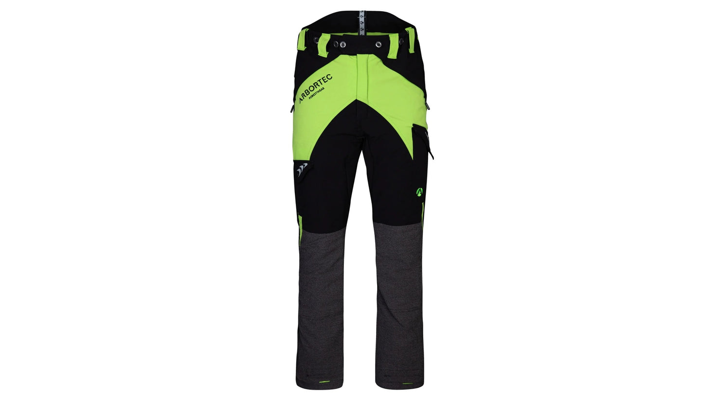 Pantalone antitaglio Breatheflex Classe 3 - Lime/Nero