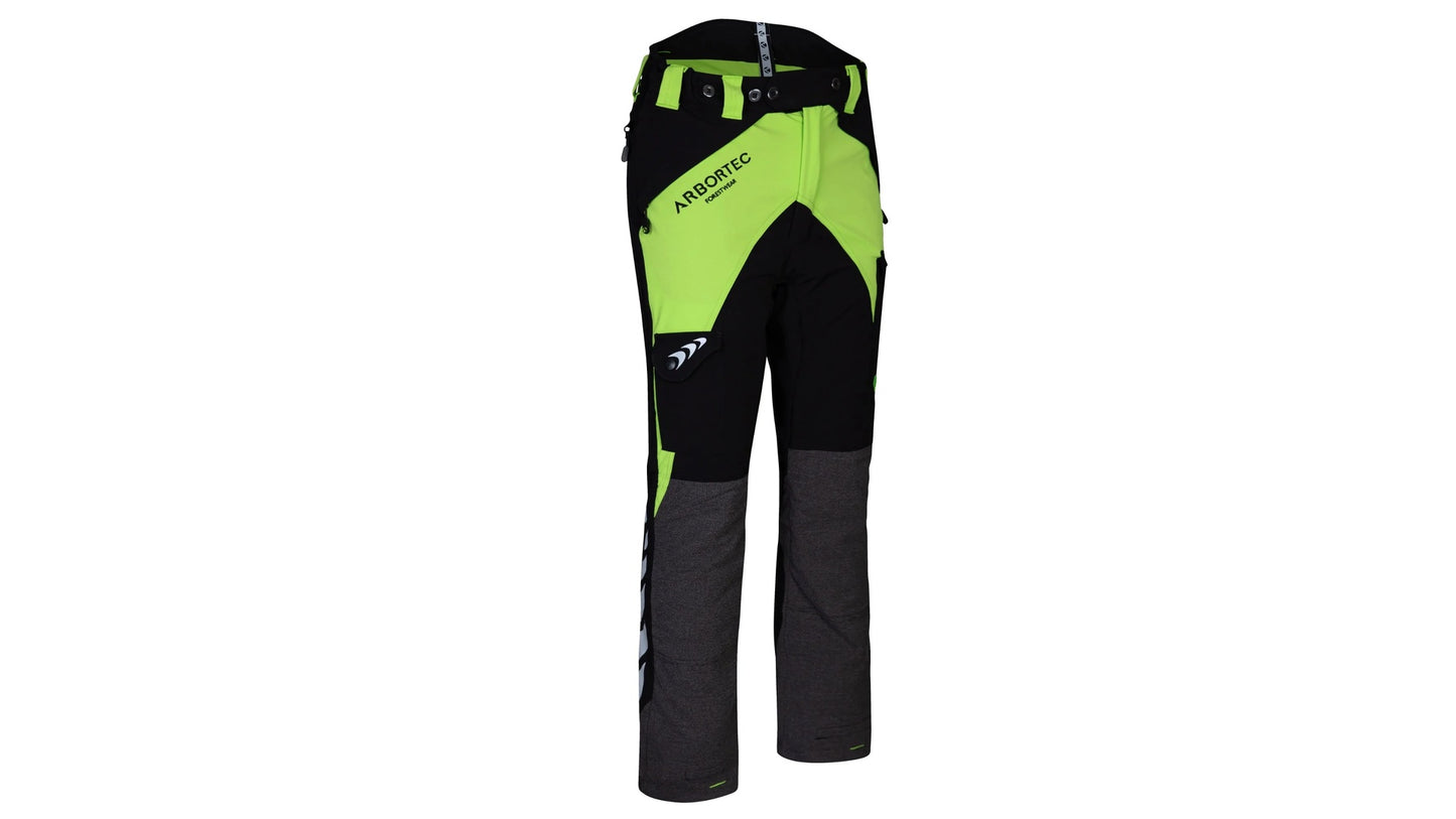 Pantalone antitaglio Breatheflex Classe 2 - Lime/Nero