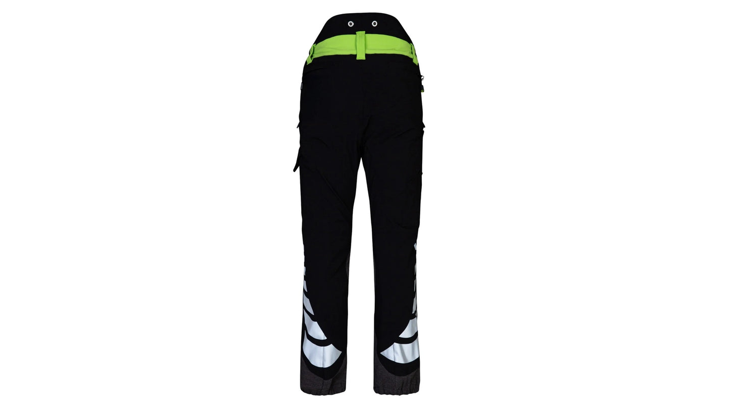 Pantalone antitaglio Breatheflex Classe 2 - Lime/Nero