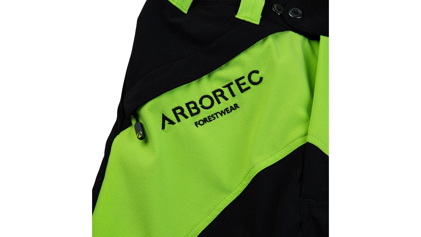 Pantalone antitaglio Breatheflex Classe 3 - Lime/Nero