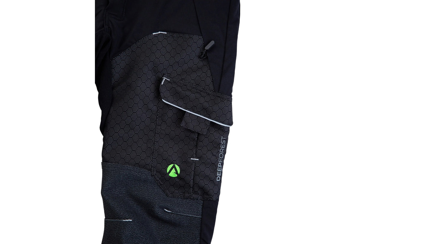 Pantalone antitaglio Deep Forest Classe 1 (20 ms) - Nero