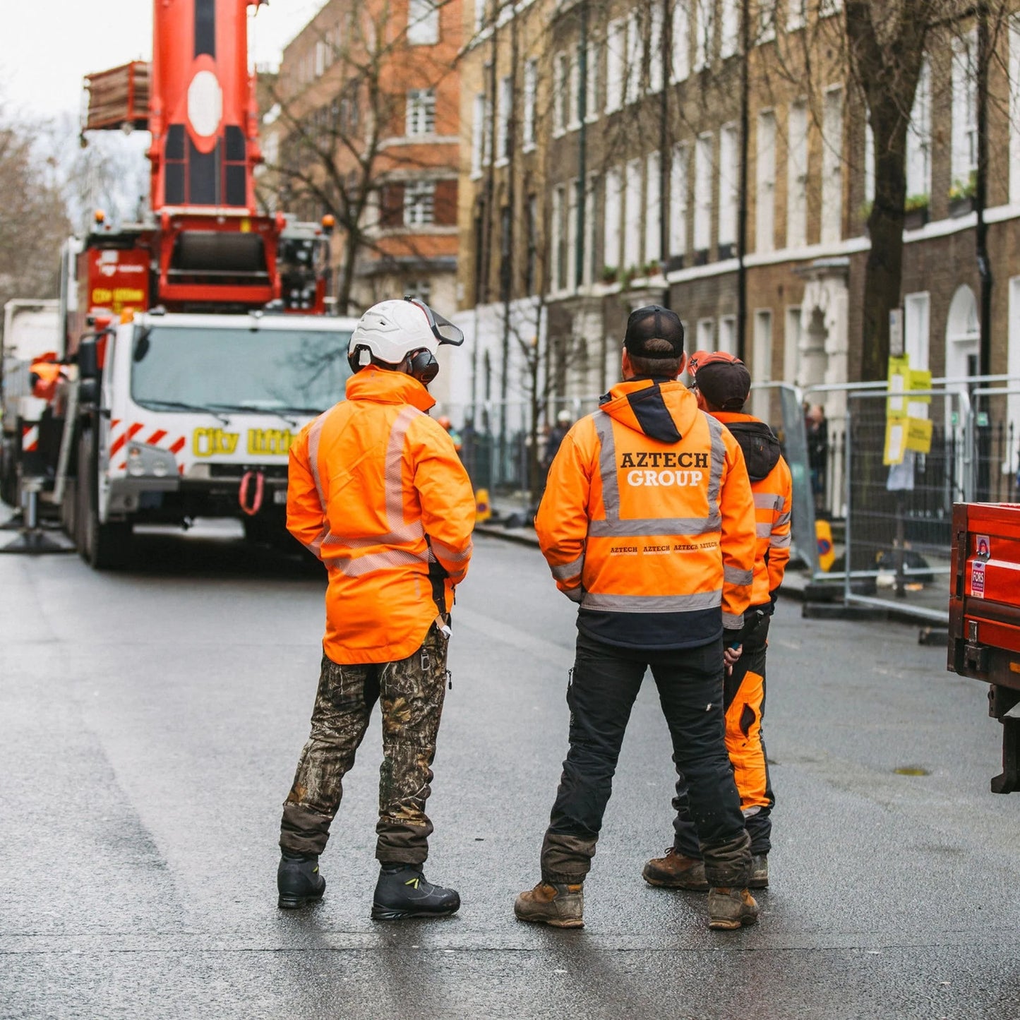 Giacca impermeabile Breathedry - Arancione Hi-Vis