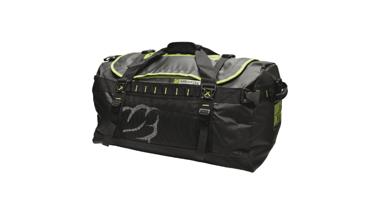 Borsone impermeabile porta attrezzi Mamba DryKit 90 - 90 Litri - Nero