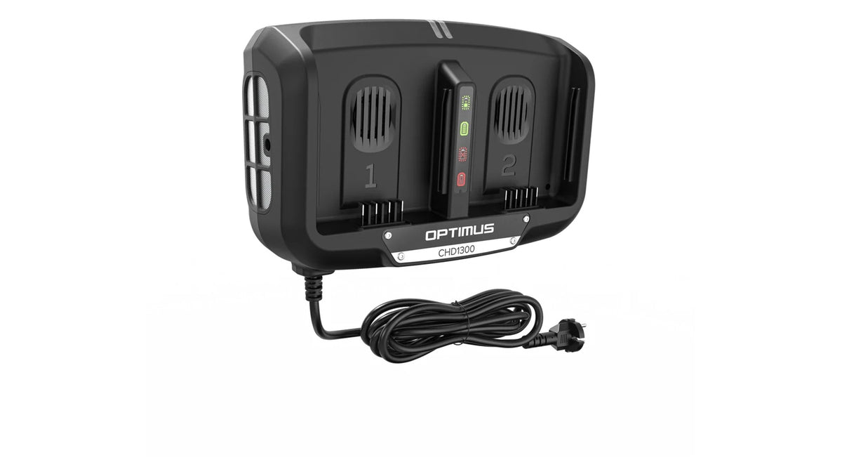 Caricabatterie veloce a doppia slot Cramer CHD1300 OPTIMUS™